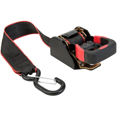 Keeper Tie-Down, Retractable Transom 1-7/8in.X4 ft, 1,000Lbs WLL 2 PK 7541